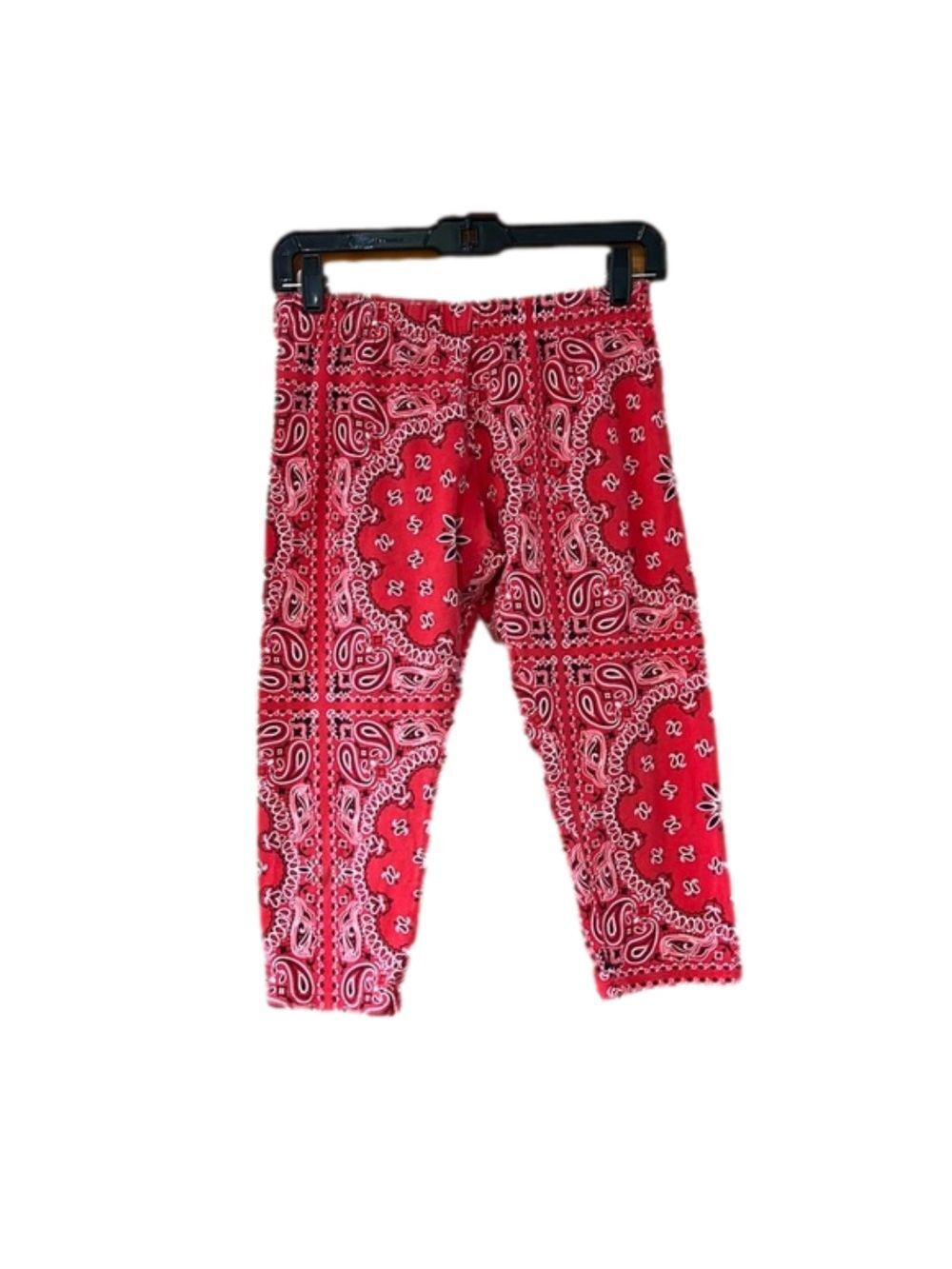 No Boundaries Bandana Print Capri Pants Large